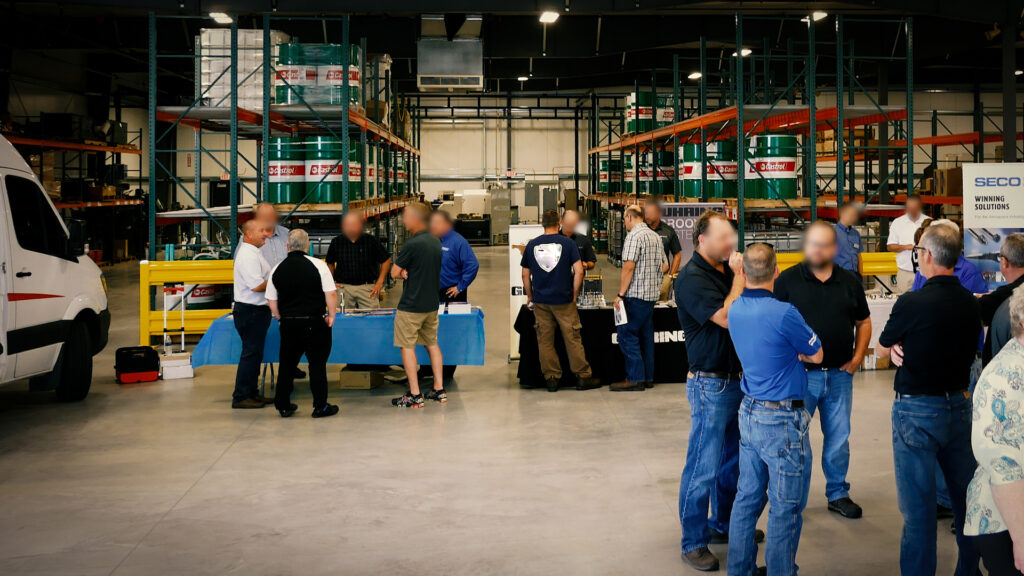 Vendor Booths at Valley Tool Event