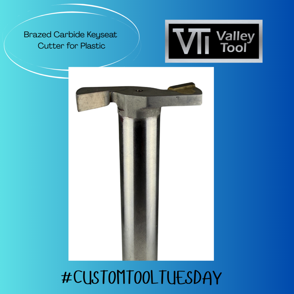 Brazed Carbide Keyseat Cutter