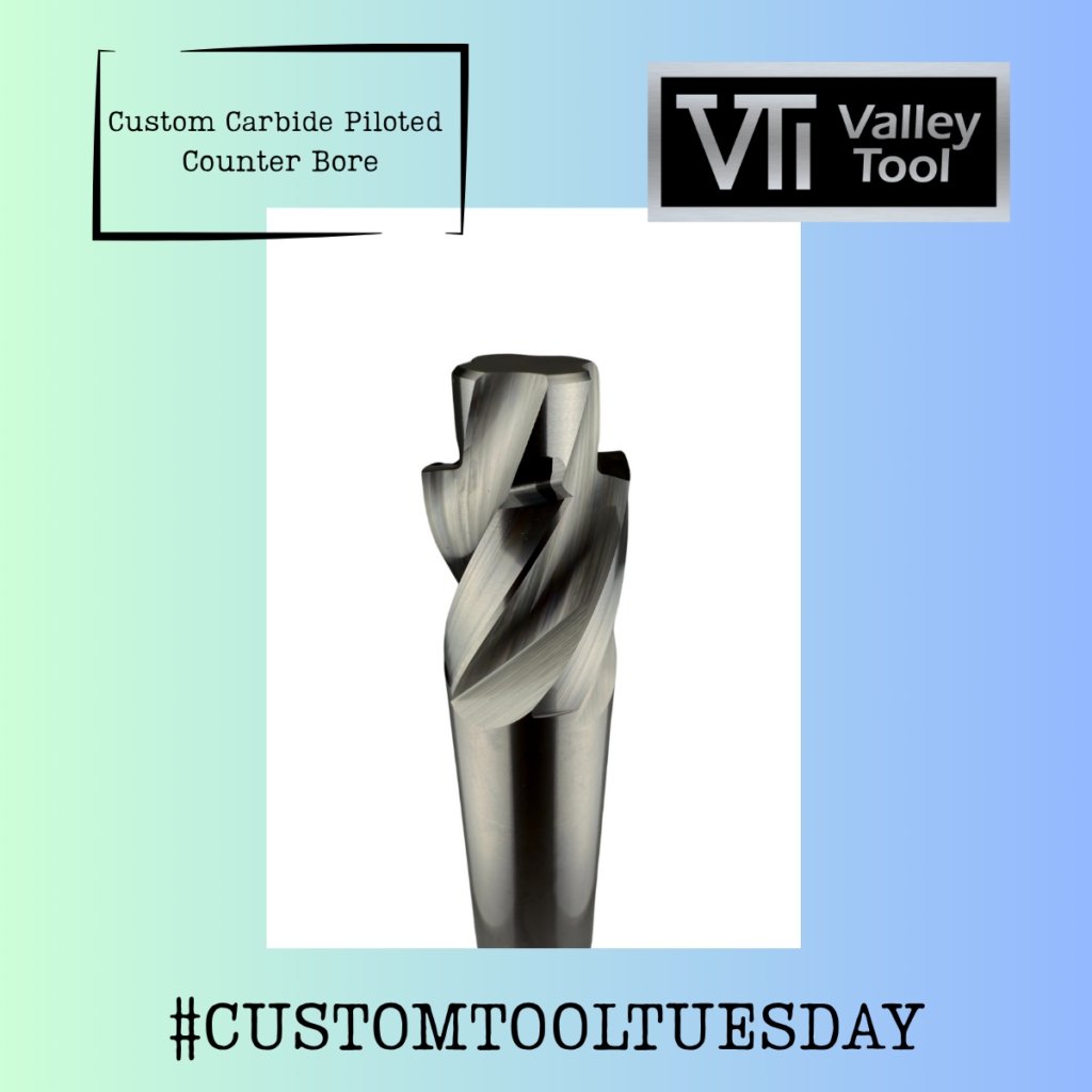 Custom Carbide Piloted Counter Bore